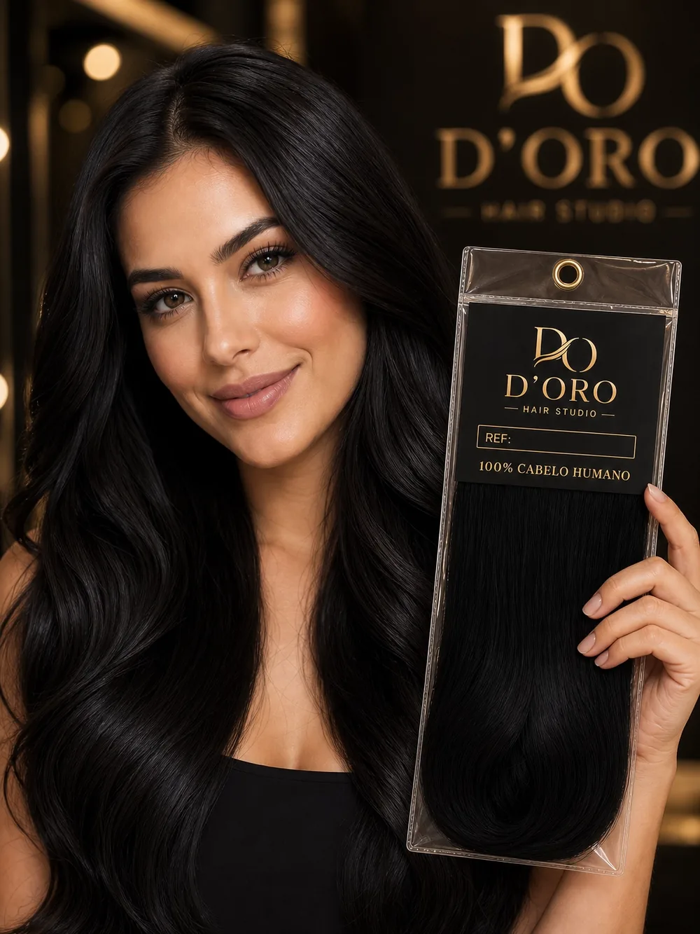Pack cabelo moreno D'ORO